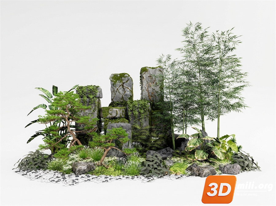 Rockery Skp Files